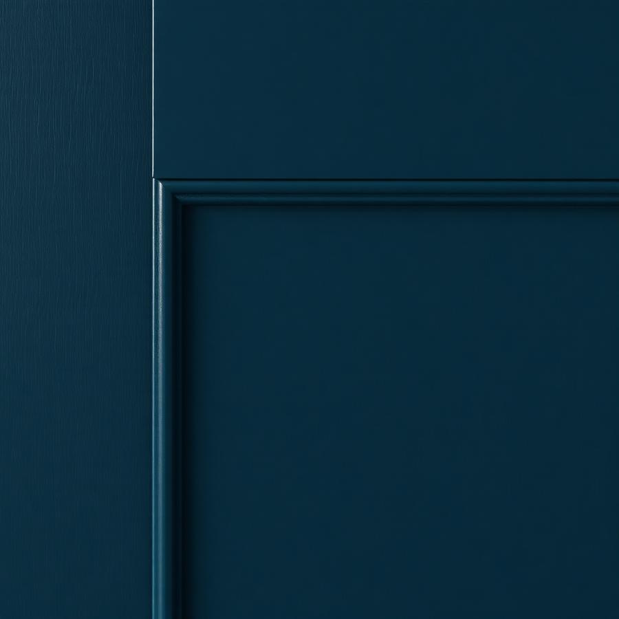 Painted cabinet finish